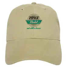 1943 Birthday Vintage Chrome Baseball Cap