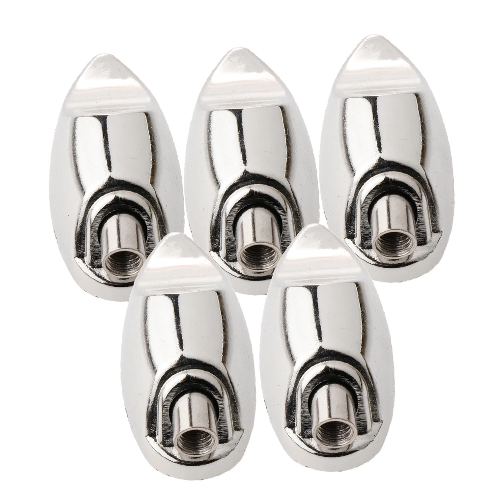 5 Pieces Snare Drum Lugs Hooks Claws  for Drum Set Kit Precussion Instrument 6 x 2 x 2cm