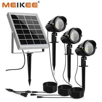 

3 in 1 Outdoor LED Solar Light IP66 Waterproof Solar Powered LED Lamp Outdoor Flood Light For Garden Patio Landscape Lawn