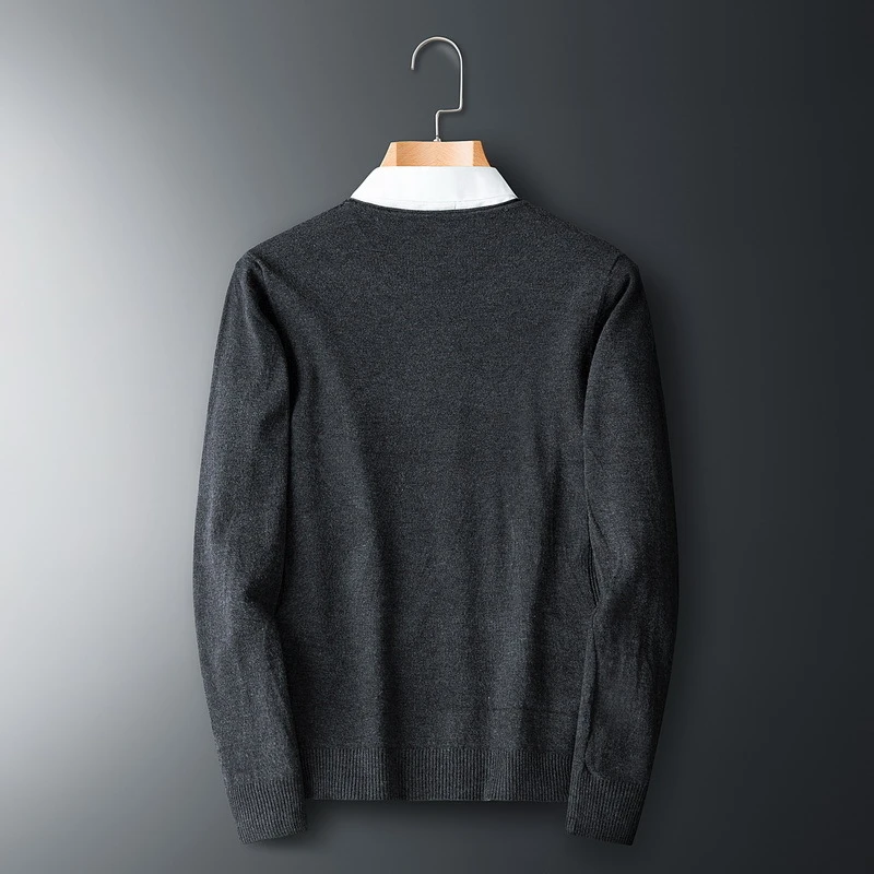 Новая мода пожарные эффекты цвет Trui нежные мужчины Trui Slim Fit Джемперы яркие картриджи восстановление корейский стиль повседневная одежда для мужчин