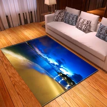 Модные 3D ковры с изображением Галактики, планеты, для столовой, для дома, декоративный коврик для мальчиков, для детской комнаты, игровой коврик, ковер для дома, гостиной