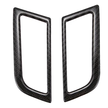 

Carbon Fiber Side Vent Decoration Sticker, Instrument Panel Air Conditioner Exit Sticker for Ford Mustang 2015-2017