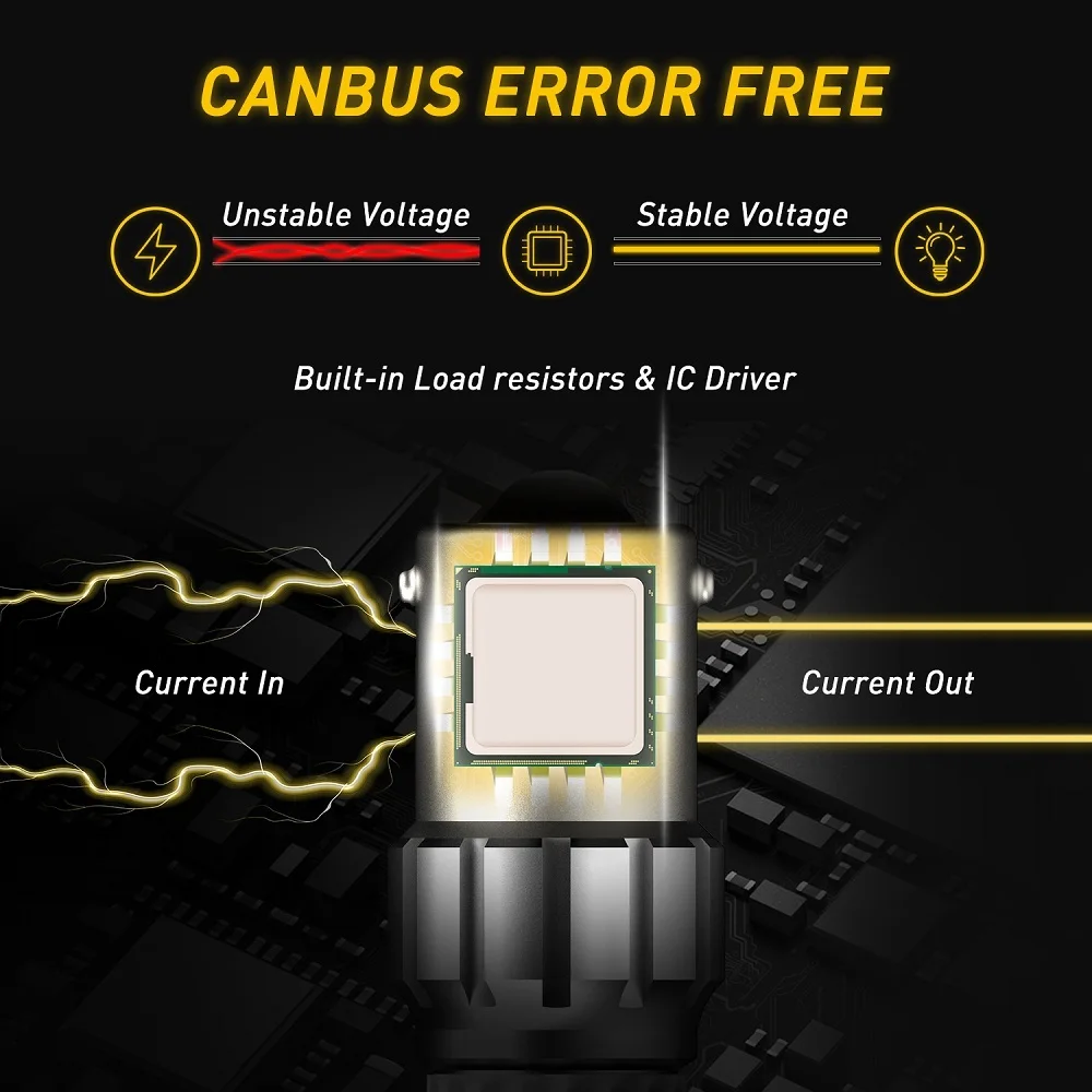 Комплект из 2 предметов с can bus светодиодный T20 7440 7443 лампы ошибок 1157 1156 S25 3157 P27/5 Вт