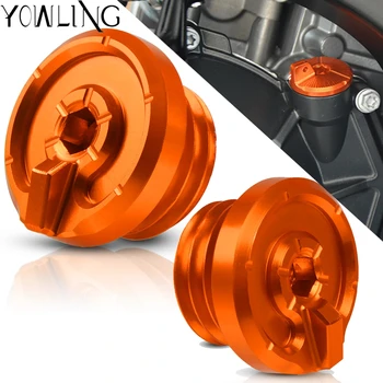 

Motorcycle CNC Engine Oil Filler Screw Cover Cap plug Accessories For Husqvarna 701 Svartpilen KTM 790 Adventure R / S 2019 2020