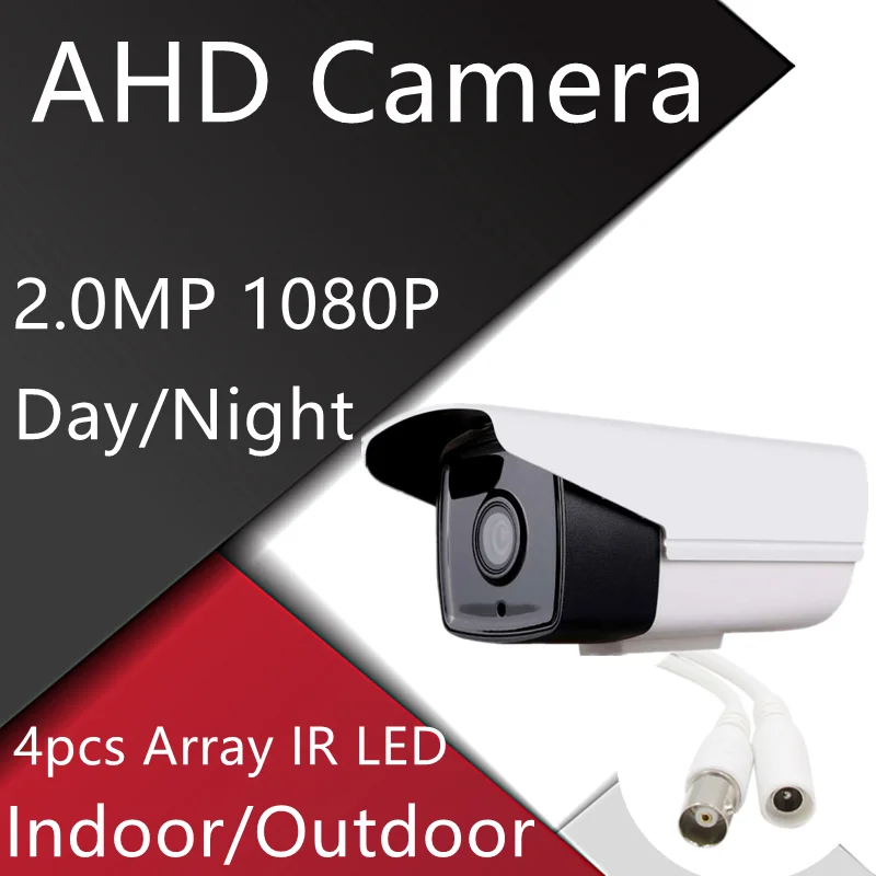 AHD Analog Super HD Surveillance Camera 1080P Outdoor Waterproof  Apply To CCTV System