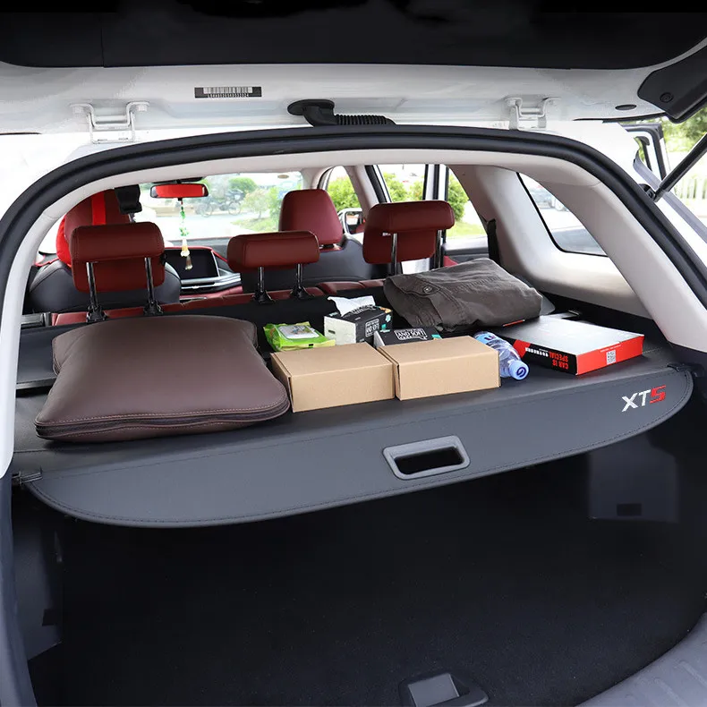 Car Rear Cargo Cover for Cadillac XT5 XT4 privacy Trunk Screen Security Shield shade Auto Accessories
