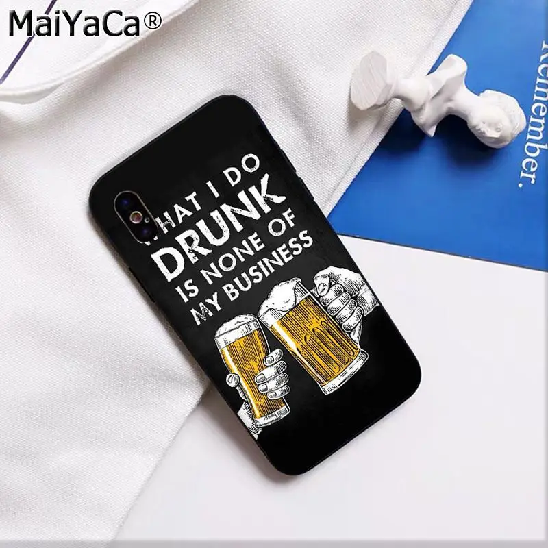 MaiYaCa World Beers alcol Summer Bubble Роскошный чехол для телефона Apple iphone 11 pro 8 7 66S Plus X XS MAX 5s SE XR