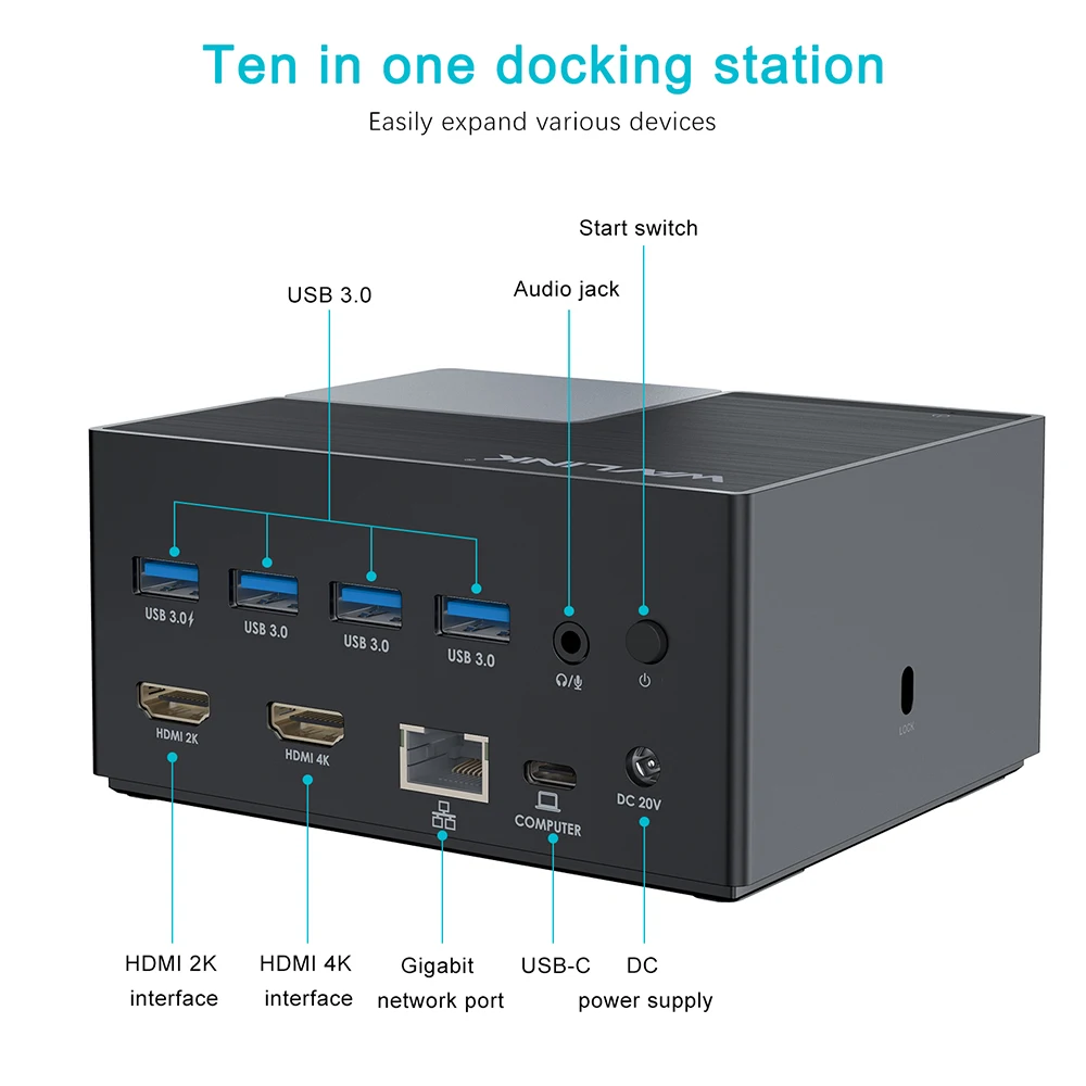 Usb-c 4k Dual Hdmi-display Universal 
