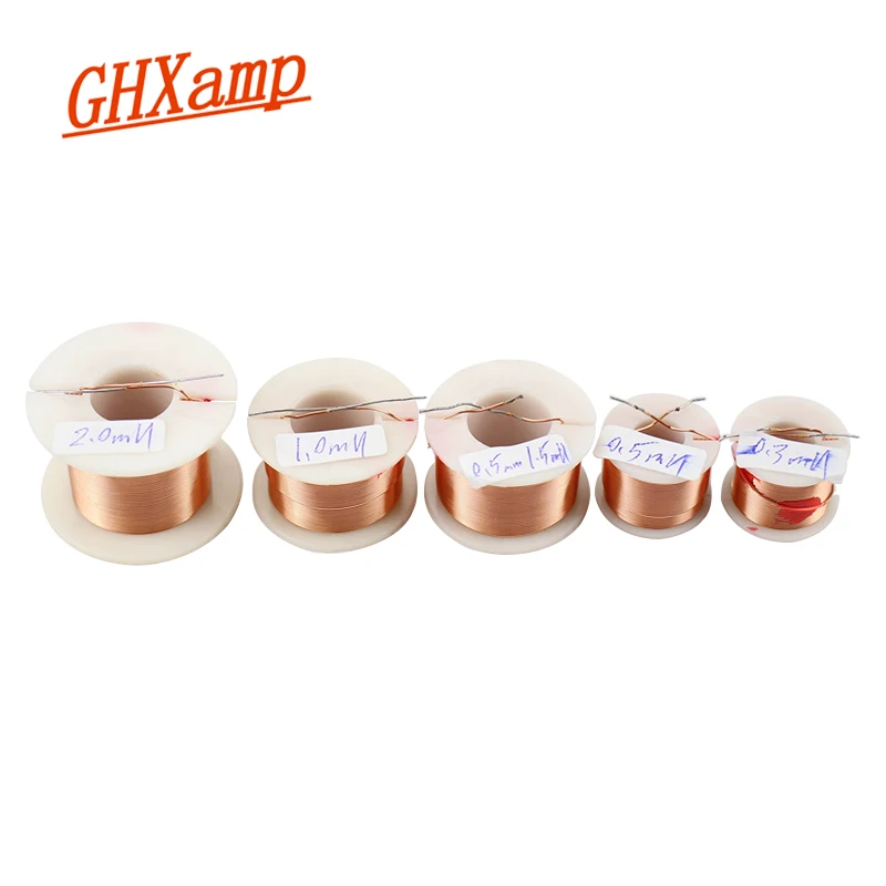 Speaker Crossover 1PCS 0.5mm LoudSpeaker Crossover Inductor 4N Oxygen-free Copper Coil Hollow Circle Skeleton 0.3mH 0.5mH 1.0mH 2.0mH