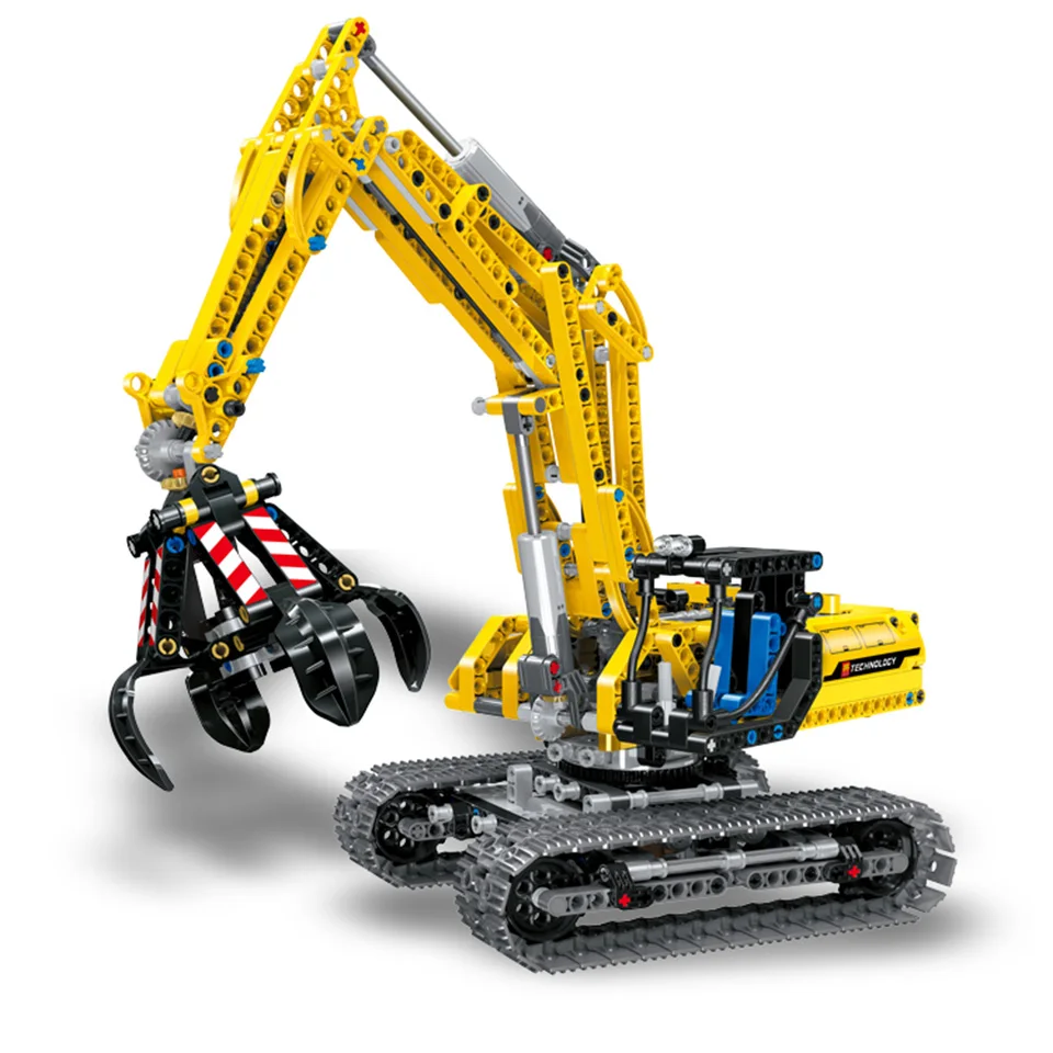 

Excavator Car Compatible With Legoinglys Technic 42006 Truck Model Building Blocks Boys Birthday Gifts Toys For Children