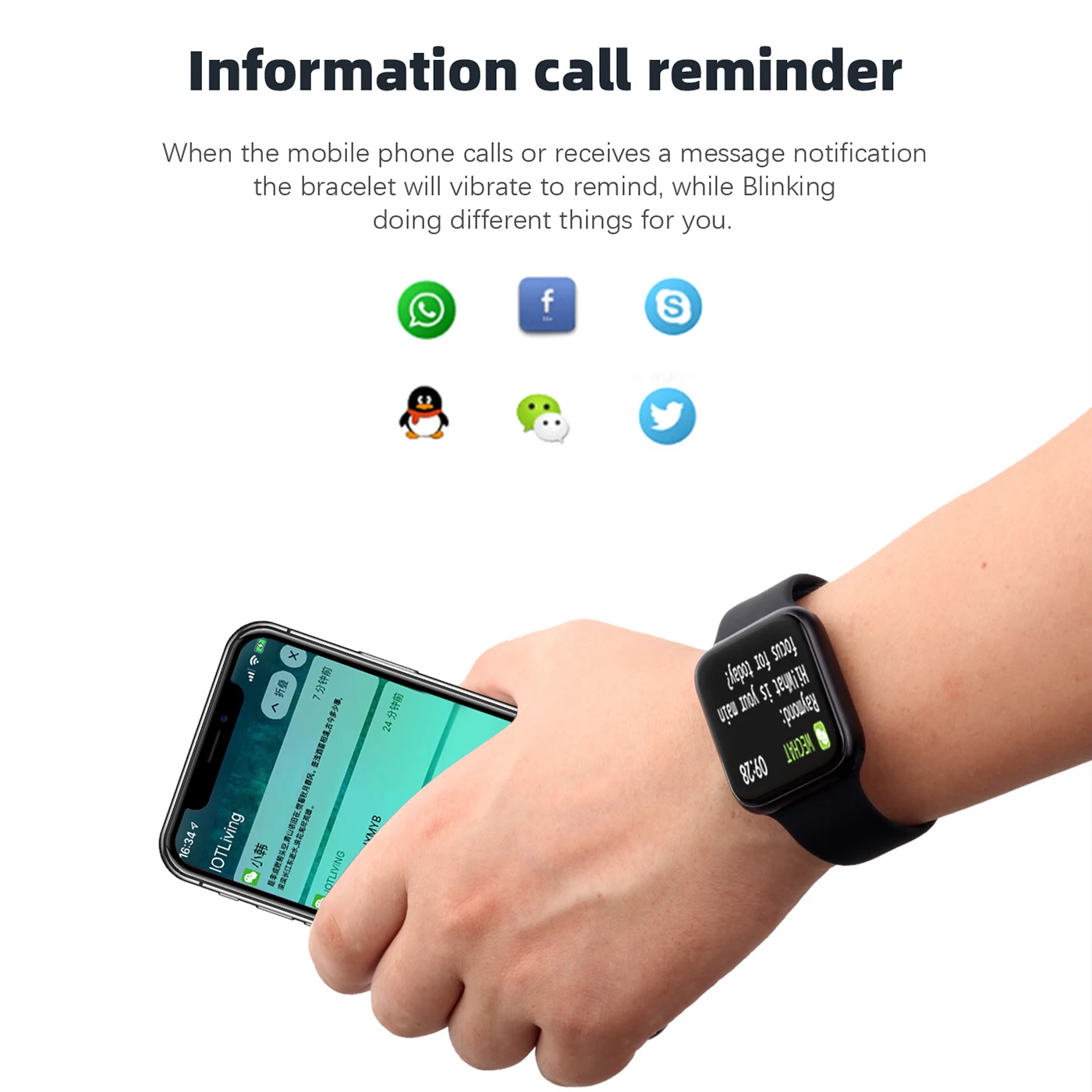  P90 Smart Watch 38mm Full Touch Fitness Tracker IP68 Waterproof Wireless Charging Sports Smartwatch - 4000338858248