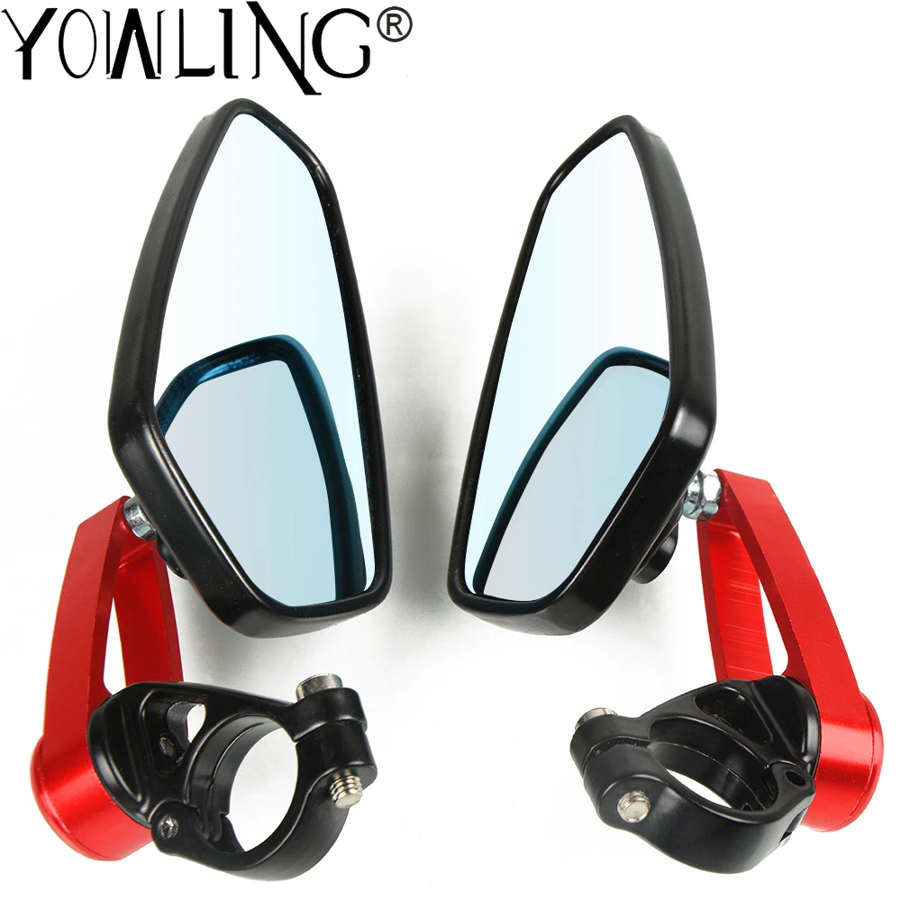 Universal motorcycle Scooter Rearview Mirrors for honda PCX125 GROM CBR250R CBR300R/CB300F/FA CBR500R/CB500F/X yamaha R3 R6 R25 |