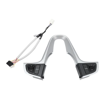 

Multifunctional Steering Wheel Button Steering Wheel Audio Volume Music Control Button Switch with Backlight for Hyundai VERNA 2