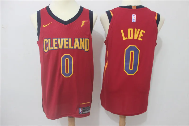 Золотой Кливленд Кевин любовь JR Smith Collin Sexton Леброн Джеймс баскетбольные майки для мужчин - Цвет: Золотой