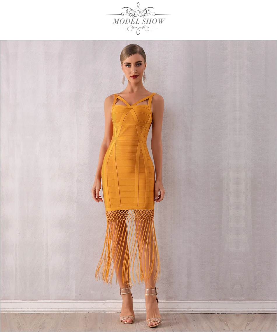Adyce новое летнее женское облегающее платье с кисточками Vestidos сексуальное без рукавов облегающее Клубное миди с бахромой вечернее платье в стиле знаменитостей