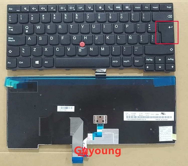 Испанская клавиатура для ноутбука lenovo ThinkPad L440 L450 L460 L470 T431S T440 T440P T440S T450 T450S e440 e431S T460 SP костюмы латиноамериканских танцев LA