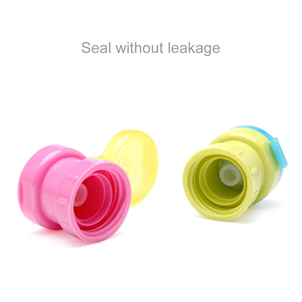 Без разлива дроссель милый адаптер для бутылки воды крышка с трубочкой питьевой соломы для ребенка Младенцы ребенок легко портативный гигиены питатель