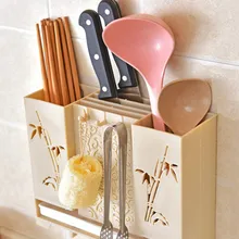 Настенная емкость для палочек для еды дренаж палочки для еды клетка домашние палочки для еды кухонная посуда ящик для хранения ложек