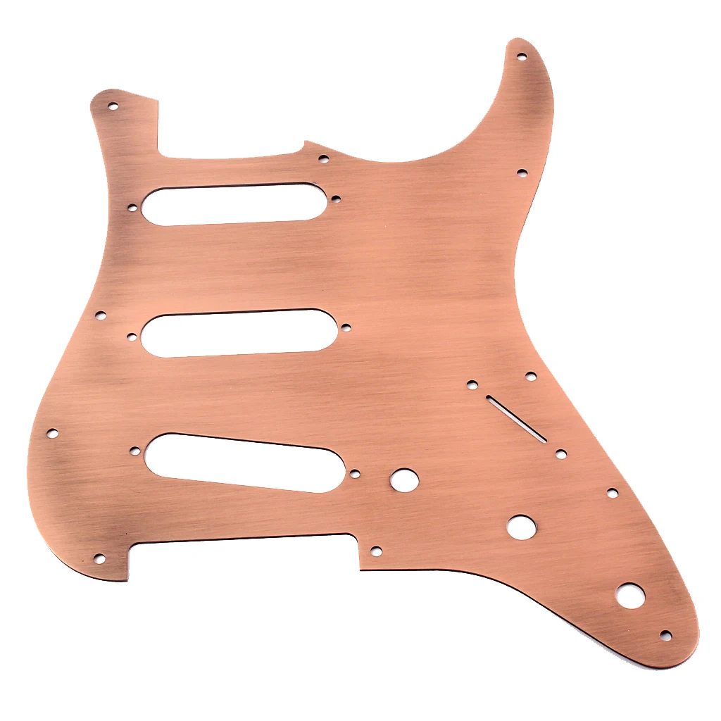 

Anti Scratchplate Pickguard Plate Cover For ST Guitar Parts Bronze