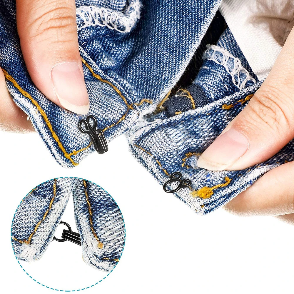 100 Set Invisible Sewing Hook and Eye Closure for Clothing Bra Jacket Hooks Replacement Sewing Craft Buckle Garment Accessories 5