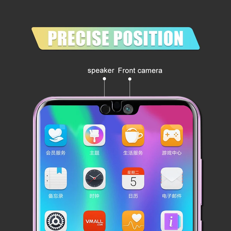 Защитное стекло для huawei Honor 8 9 10 mate lite Nova 5T 2i закаленное защитное стекло для экрана для huawei mate 10 20 pro