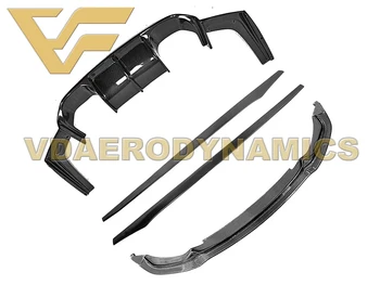 

Suitable For 12-18 BMW F80 F82 M3 M4 VAD-VST Carbon Fiber Full Lip Body Kit Front Lip Rear Lip Diffuser Side Skirts