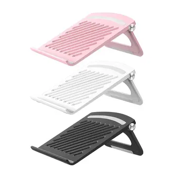 

MacBook Air Pro Folding Portable Laptop Stand Notebook Desk Stand Cooling Pad Anti-Slip Stand with Triangle Structure