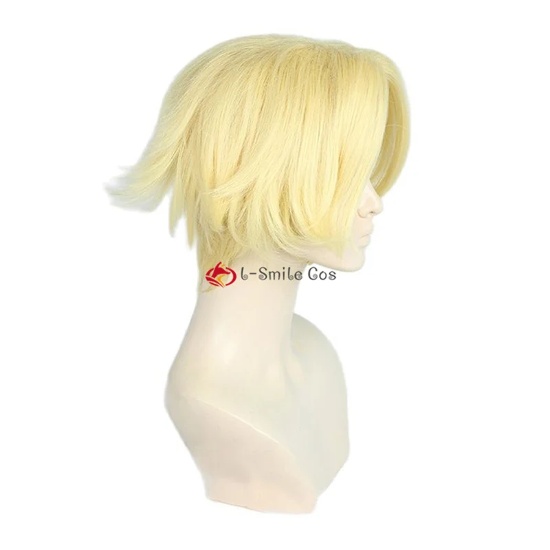 Seishu Inui Cosplay Wig Anime Tokyo Revengers Golden Blonde Heat Resistant Synthetic Hair Halloween Party Carnival + Wig Cap old lady costume