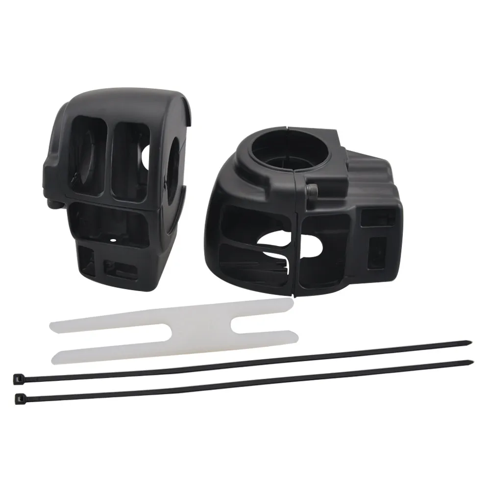 Корпуса коммутатор для мотоцикла черные рули Harley Glide Road King FLHTCU FLHTK FLTR FLTRU FLHRC FLHTCUTG