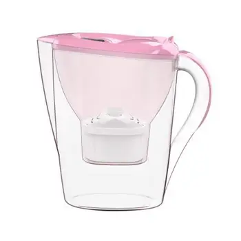 

3 Colors Large Capacity Net Kettle Home Kitchen Activated Carbon Filter Kettle Portable Water Purifier Office Drinkware Purifier
