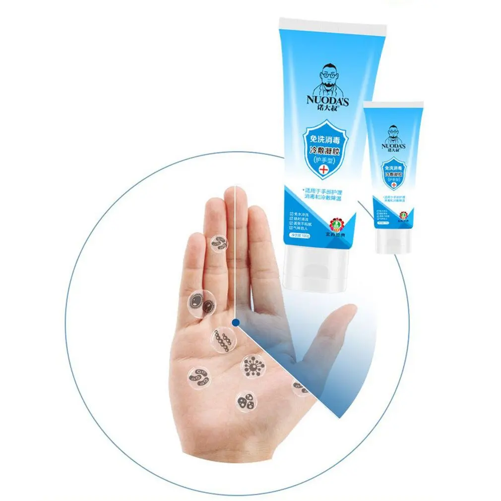

100ML Antibacterial Disinfectant Hand Sanitizer Disposable Gel Universal Non-Alcoholic Home Office Disinfectant 1 Piece