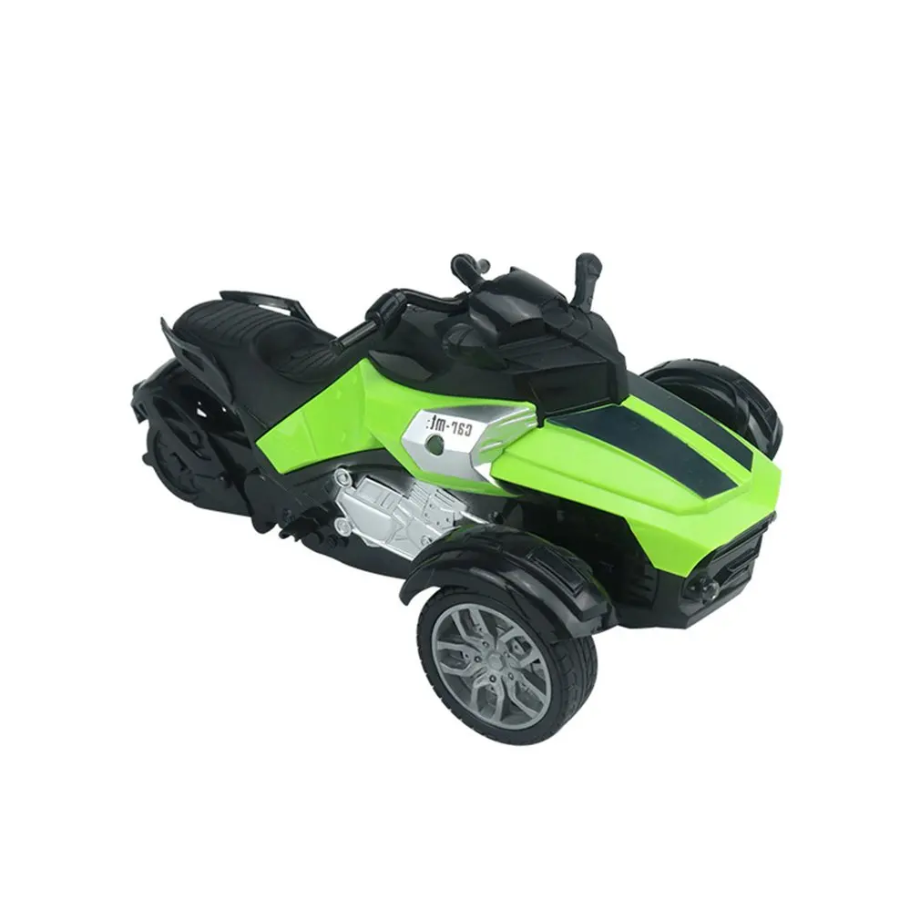 1/14 4CH инфракрасный пульт дистанционного управления RC автомобиль высокоскоростной гоночный 3 колесный ATV готовый к запуску мотоцикл трехколесный автомобиль игрушки