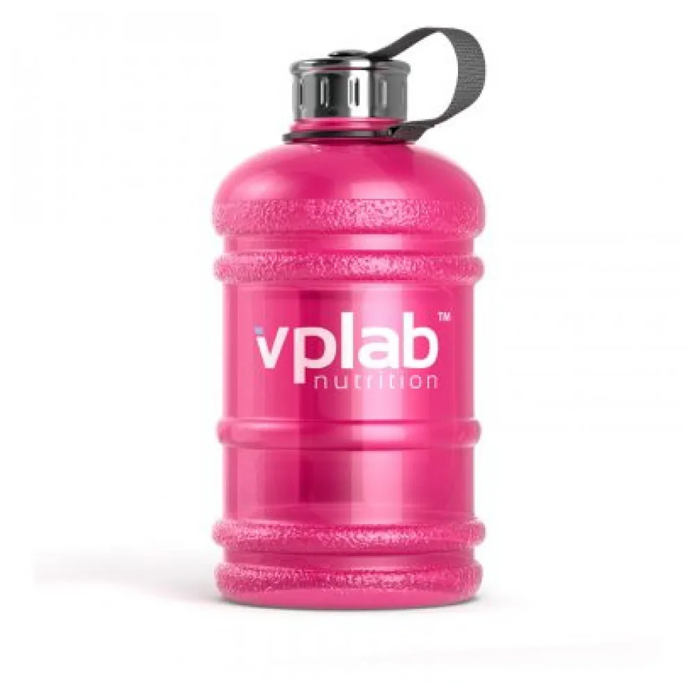 Бутылка для воды VPlab, розовая, 2.2л