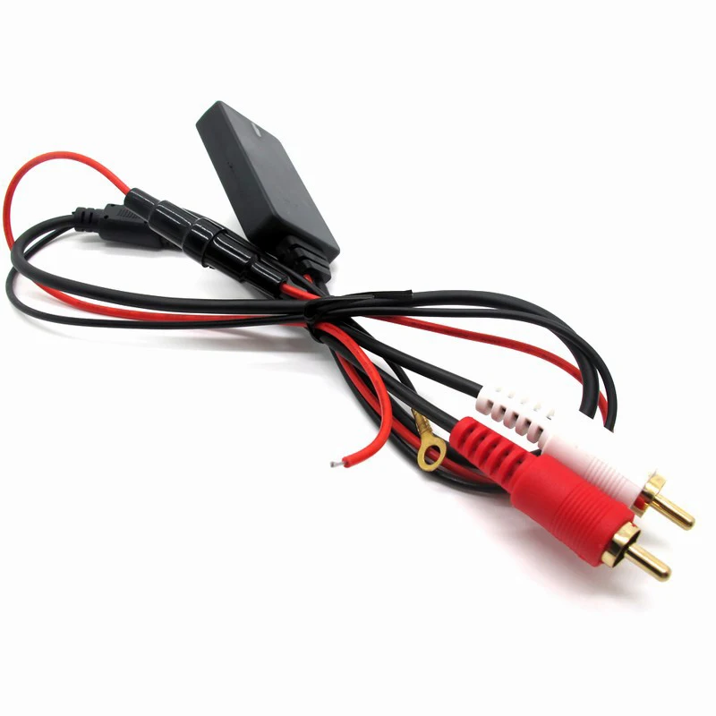 Универсальный Bluetooth AUX приемник модуль 2 RCA кабель адаптер автомобильное радио