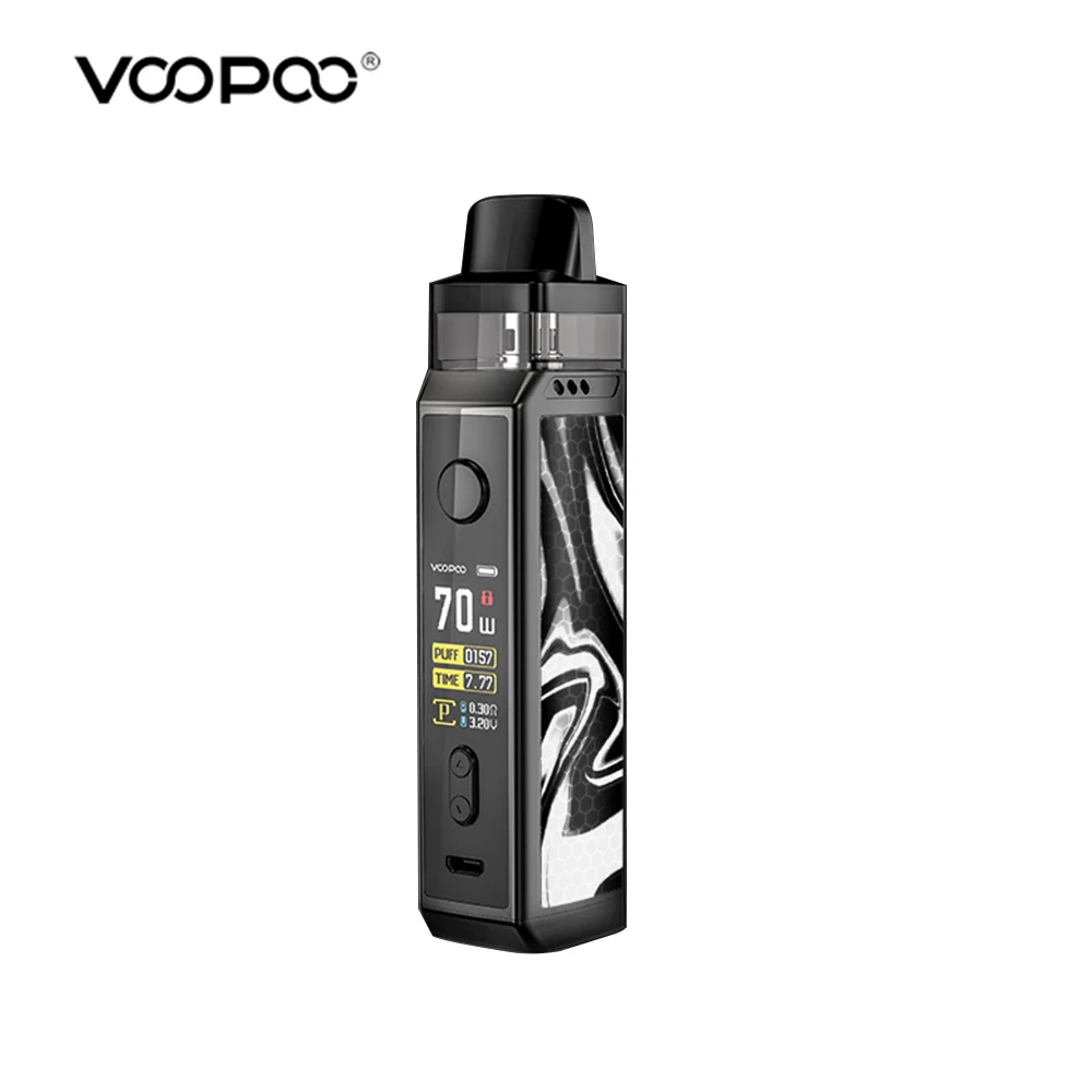 VOOPOO VINCI X Mod Pod Kit 5-70 Вт vape kit подходит для одной батареи 18650 электронная сигарета vs Vinci Kit/Drag 2 - Цвет: Ink