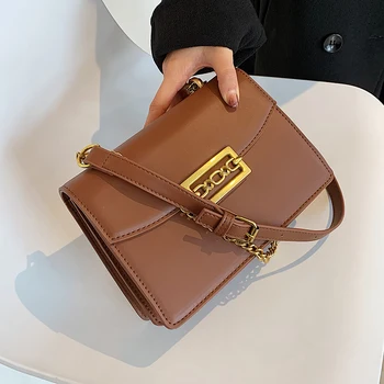 

Fall/Winter Dual-use Women's Bag 2020 New Korean Crossbody Bag Stone Grain Texture Fashion Underarm Bag Square Bag Width: 22cm