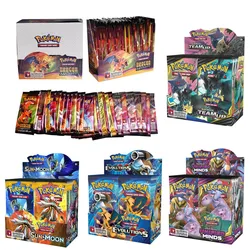 Cartes Pokemon Sun & Moon Lost Thunder, 324 pièces/boîte, jeu de Trading anglais, évolution, Booster, jouets de collection, cadeau pour enfants 