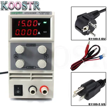 

15V 10A DC Regulated Power High Precision Adjustable Supply Switch Power Supply Maintenance Protection Function KPS1510DF