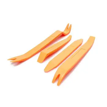 

4pcs Auto Car Radio Door Clip Panel Trim Dash Audio Removal Installer Pry Tool