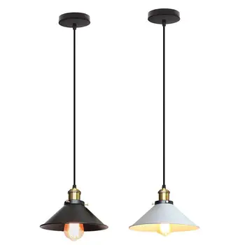 

Retro E27 Pendant Light Holder Non-toxic Rust-free Base Home Decoration Easy To Install For Living Room Restaurant In Stock