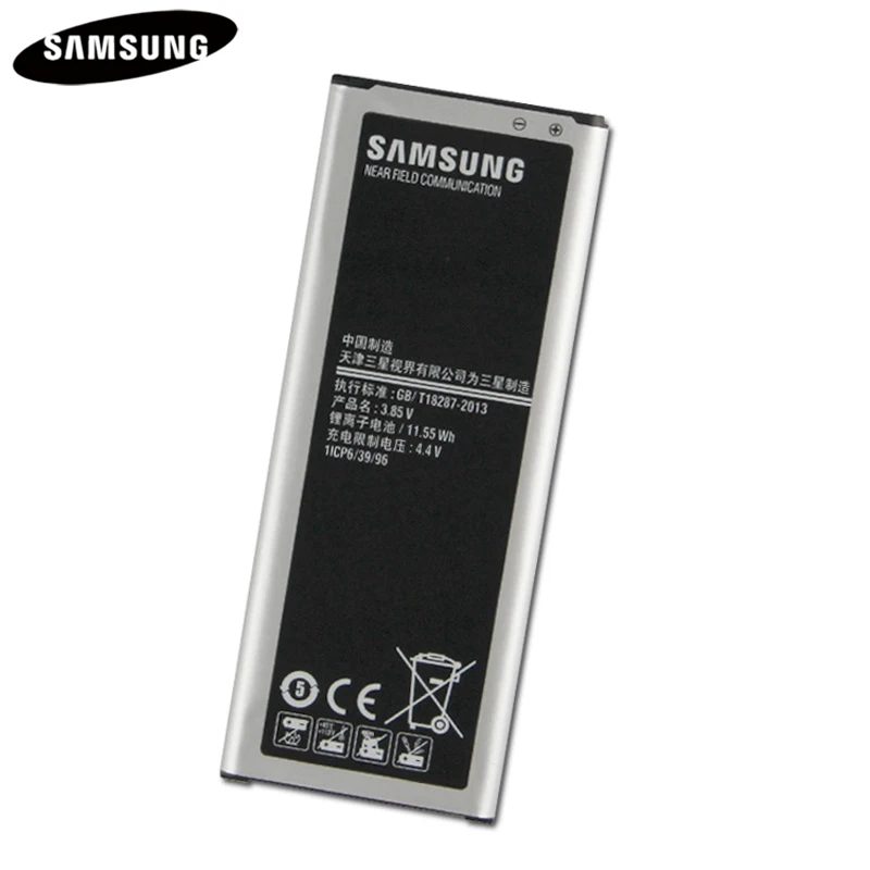 Аккумулятор EB-BN916BBC EB-BN916BBE для samsung GALAXY NOTE4 N9100 N9108V N9106W Note 4 подлинный сменный аккумулятор 3000 мАч