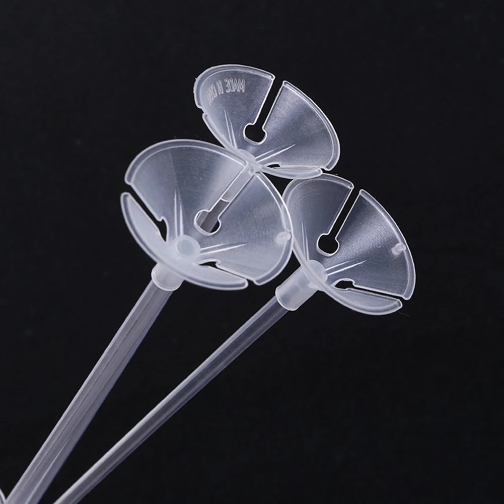  Birthday Party Supplies Transparent 7 In 1 Balloons Stand Holder On Desk Tool For Wedding Party Dec
