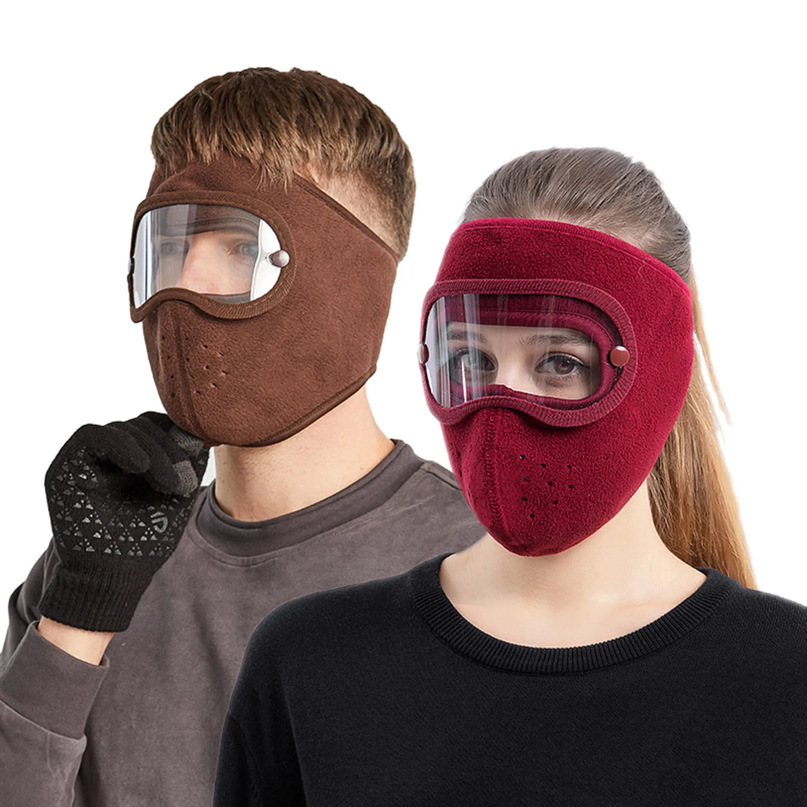 Thermal Eye Mask Unisex Winter Ears And Eyes Protection Outdoor Warm Face Mask Reusable Masken Waschbar Mаска Mascarillas 1pc