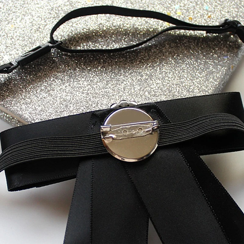Hand-made Bow Tie Shirt Girls Women's Unisex Ribbon Bow Bank Hotel Stewardess Career Gifts High Quality Bowtie Classic Trendy