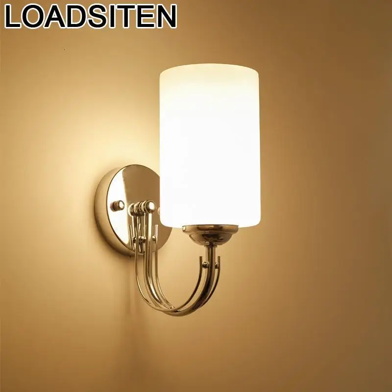 Настенное зеркало Candeeiro Parede Wandlampe Aplik Lamba Lampara De Luminaire Aplique Luz сравнению Хрустальный Wandlamp настенный светильник для спальни