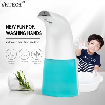 

Intelligent Automatic Infrared Induction Foam Soap Dispenser Hand Sanitizer Touchless Liquid Soap Dispenser for Kitchen Bathroom