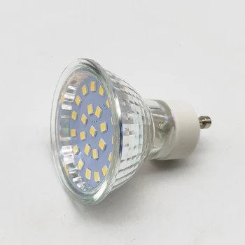 

GU10 Glass bulb led 3.5W Warm White