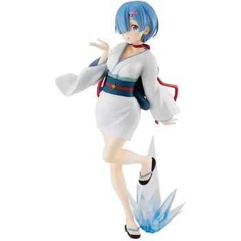 

ReZero Starting Life in Another World Rem Yuki Onna Fairy Tall Series PVC Action Figure Anime Figure Model Toys Collection Doll