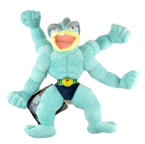 LoveCCD аниме плюшевые игрушки Golduck Gliscor Greninja Machamp Плюшевые игрушки Мягкая тряпичная кукла в подарок для детей A05#43 - Цвет: 30cm Machamp