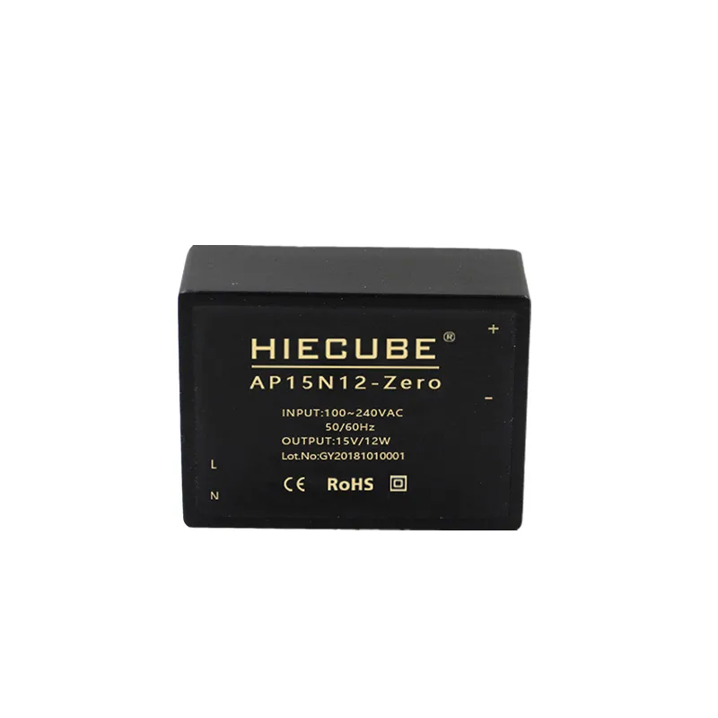 Модуль импульсного источника питания ACDC 220V до 15V12W небольшой объем 15V0. 8A модуль изоляции